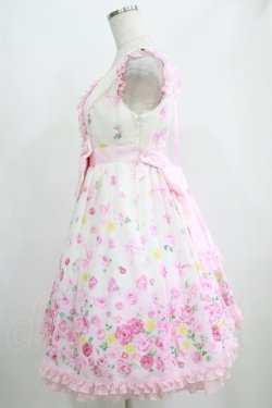画像2: Angelic Pretty / Powder Roseフリルジャンパースカート Free シロ H-25-04-28-003-AP-OP-NS-ZH