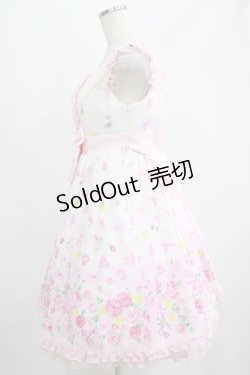 画像2: Angelic Pretty / Powder Roseフリルジャンパースカート Free シロ H-25-04-28-003-AP-OP-NS-ZH