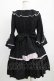 画像3: axes femme kawaii / メアリー姫袖ドレス M ブラック H-25-04-28-028-AX-OP-NS-ZH (3)