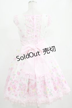 画像3: Angelic Pretty / Powder Roseフリルジャンパースカート Free シロ H-25-04-28-003-AP-OP-NS-ZH