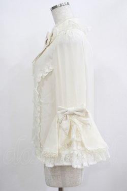 画像2: axes femme kawaii / 姫袖7分丈ブラウス M アイボリー H-25-04-28-034-AX-BL-NS-ZH
