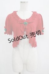 Angelic Pretty / Wrapping Cherryニットボレロ Free レッド H-25-04-28-042-AP-TO-NS-ZH