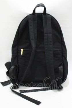 画像3: Maison de FLEUR / 撥水加工ポケットリボンリュック  ブラック H-25-04-28-053-LO-BG-NS-ZH