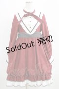 Favorite / バルーンワンピース M ボルドー H-25-04-28-006-LO-OP-NS-ZH