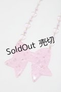 Angelic Pretty / ときめきリボンネックレス  ピンク H-25-04-28-067-AP-AC-NS-ZH