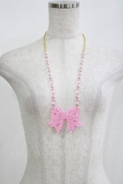 画像2: Angelic Pretty / ときめきリボンネックレス  ピンク H-25-04-28-067-AP-AC-NS-ZH