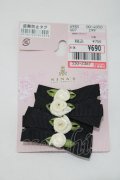 m petit by misako / AM*NI4Pクリップ  ブラック H-25-04-28-071-LO-AC-NS-ZH