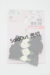 m petit by misako / AM*NI4Pクリップ  ブラック H-25-04-28-071-LO-AC-NS-ZH