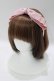 画像1: m petit by misako / NINA'sコラボ AM*NIリボンカチューシャ  ピンク H-25-04-28-072-LO-AC-NS-ZH (1)