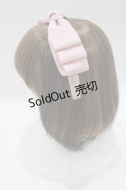 画像2: m petit by misako / NINA'sコラボ AM*NIリボンカチューシャ  ピンク H-25-04-28-072-LO-AC-NS-ZH
