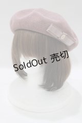 m petit by misako / NINA's AMカメオベレー  ピンク H-25-04-28-073-LO-AC-NS-ZH