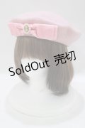 m petit by misako / AMモチーフリボンベレー  ピンク H-25-04-28-074-LO-AC-NS-ZH