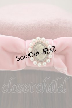 画像2: m petit by misako / AMモチーフリボンベレー  ピンク H-25-04-28-074-LO-AC-NS-ZH