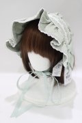 axes femme kawaii / メアリーハーフボンネット  ミント H-25-04-28-077-AX-AC-NS-ZH