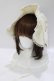 画像1: axes femme kawaii / メアリーハーフボンネット  アイボリ‐ H-25-04-28-078-AX-AC-NS-ZH (1)
