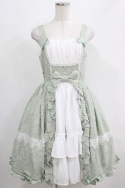 画像1: axes femme kawaii / メアリージャンパースカート M ミント H-25-04-28-009-AX-OP-NS-ZH