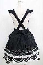 画像3: BABY,THE STARS SHINE BRIGHT / ハートエプロンスカート Free ブラック H-25-04-28-014-BA-OP-NS-ZH (3)