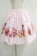 画像1: metamorphose / Perfume Bottleスカート Free ピンク H-25-04-28-015-ME-SK-NS-ZH (1)