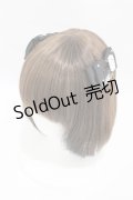 Lovely Tency / 眞白ありすコラボ/ビジューリボンクリップ  ブラック H-25-04-29-006-0-AC-NS-ZH