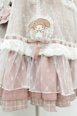 画像5: Hoshibako Works / Sanrio characters x HoshibakoWorksコラボレーションワンピース Free ピンク/マイメロディ H-25-04-29-044-0-OP-NS-ZH