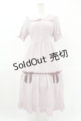 axes femme POETIQUE / コットンレースデザインワンピース M ラベンダー H-25-04-29-047-AX-OP-NS-ZH