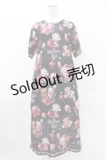 Royal Princess Alice / Skull Psycho Strawberry Spinコラボ カットソーワンピース Free ブラック H-25-04-29-049-LO-OP-NS-ZH