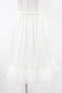 axes femme / チュールレースミドルペチスカート Free オフ H-25-04-29-050-AX-SK-NS-ZH