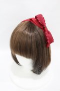 m petit by misako / TT*AMリボンカチューシャ  レッド H-25-04-29-007-LO-AC-NS-ZH