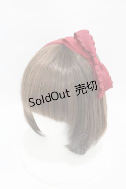 画像1: m petit by misako / TT*AMリボンカチューシャ  レッド H-25-04-29-007-LO-AC-NS-ZH