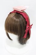 m petit by misako / TT*AMPLカチューシャ  レッド H-25-04-29-008-LO-AC-NS-ZH