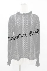 m petit by misako / レースインナートップス L ブラック H-25-04-29-061-LO-OP-NS-ZH