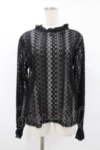 m petit by misako / レースインナートップス L ブラック H-25-04-29-061-LO-OP-NS-ZH