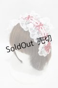 To Alice / ヴィンテージドール　ヘッドドレス  オフ/レッド H-25-04-29-011-LO-AC-NS-ZH
