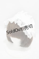Lovely Tency / 眞白ありすコラボ/ヘッドドレス  オフ H-25-04-29-012-0-AC-NS-ZH