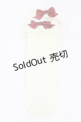 To Alice / ヴィンテージドールソックス  アイボリー H-25-04-29-021-LO-ZA-NS-ZH