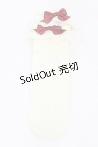 To Alice / ヴィンテージドールソックス  アイボリー H-25-04-29-021-LO-ZA-NS-ZH