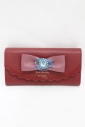 m petit by misako / サンリオキャラクターズコラボ ハローキティ TT*AMスカラップフラップウォレット  レッド H-25-04-29-027-LO-ZA-NS-ZH