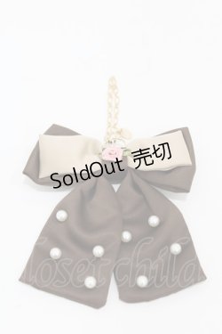 画像1: m petit by misako / NINA’sコラボバッグチャーム  ブラウン H-25-04-29-033-LO-ZA-NS-ZH