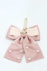 m petit by misako / NINA’sコラボバッグチャーム  ピンク H-25-04-29-034-LO-ZA-NS-ZH