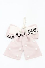 m petit by misako / NINA’sコラボバッグチャーム  ピンク H-25-04-29-034-LO-ZA-NS-ZH