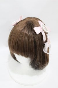 Lovely Tency / 眞白ありすコラボ/クリップセット  ピンク H-25-04-29-004-0-AC-NS-ZH