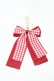 画像1: ｍ petit by misako / AMチェックBGC  レッド H-25-04-29-035-0-ZA-NS-ZH (1)
