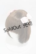 Lovely Tency / 眞白ありすコラボ/ビジューリボンクリップ  ピンク H-25-04-29-005-0-AC-NS-ZH