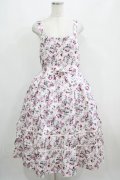 axes femme / ビッグリボン×ローズジャンパースカート【mobility限定商品】 Free ピンク H-25-05-01-004-AX-OP-NS-ZH