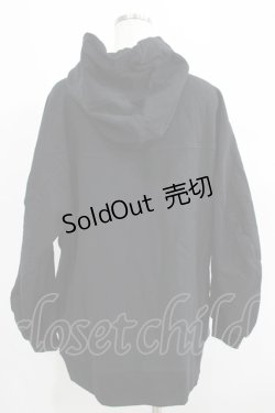 画像3: Melt the lady / ロゴプレートパーカーワンピース Free ブラック H-25-05-01-036-PU-OP-NS-ZH