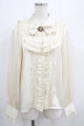 Amavel / Antique Dollフリルブラウス Free アイボリー H-25-05-01-039-CA-BL-NS-ZH