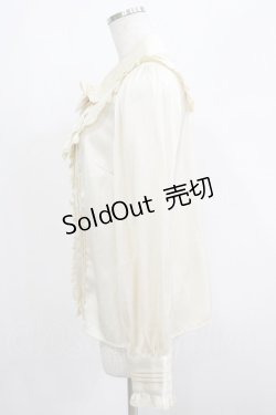 画像2: Amavel / Antique Dollフリルブラウス Free アイボリー H-25-05-01-039-CA-BL-NS-ZH