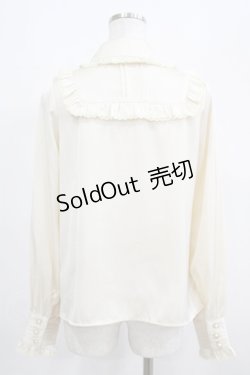 画像3: Amavel / Antique Dollフリルブラウス Free アイボリー H-25-05-01-039-CA-BL-NS-ZH