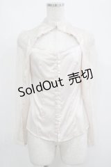 Melt the lady / レース切替ブラウス Free アイボリー H-25-05-01-040-PU-BL-NS-ZH