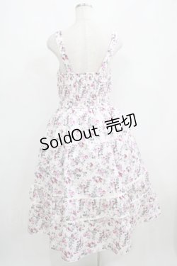 画像3: axes femme / ビッグリボン×ローズジャンパースカート【mobility限定商品】 Free ピンク H-25-05-01-004-AX-OP-NS-ZH